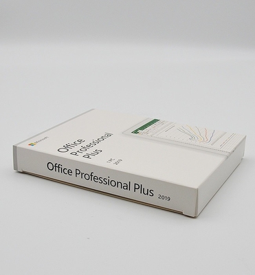 เวอร์ชันความเร็วสูง 4.7GB DVD Media Microsoft Office 2019 Professional Plus DVD Retail Box