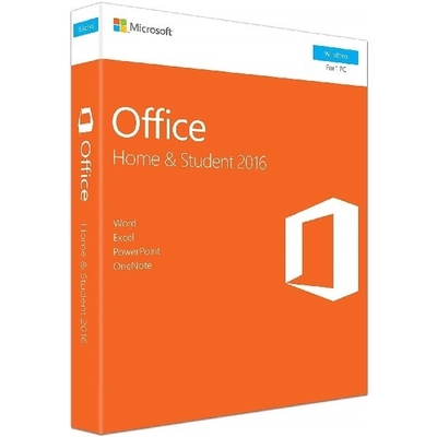 กล่องขายปลีก Microsoft Office Home & Student 2016