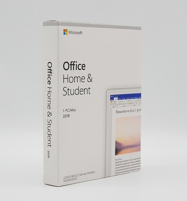 รุ่นความเร็วสูง Microsoft Office 2019 Home and Student PKC Retail Box